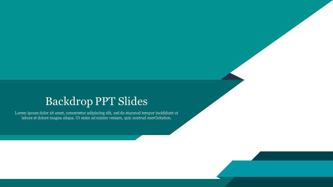 Backdrop PPT Template for Presentation and Google Slides